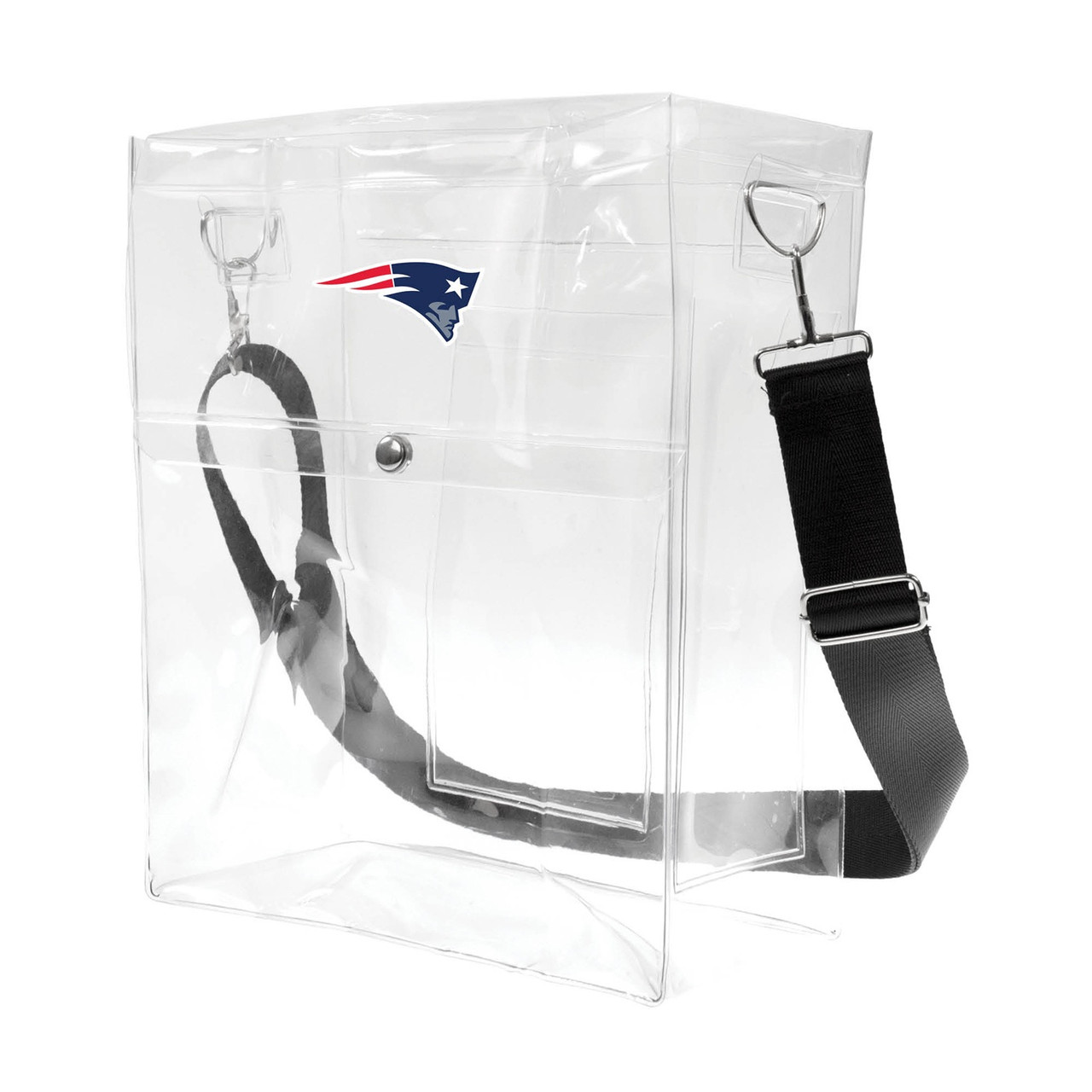 New England Patriots Clear Ticket Satchel Sports Unlimited