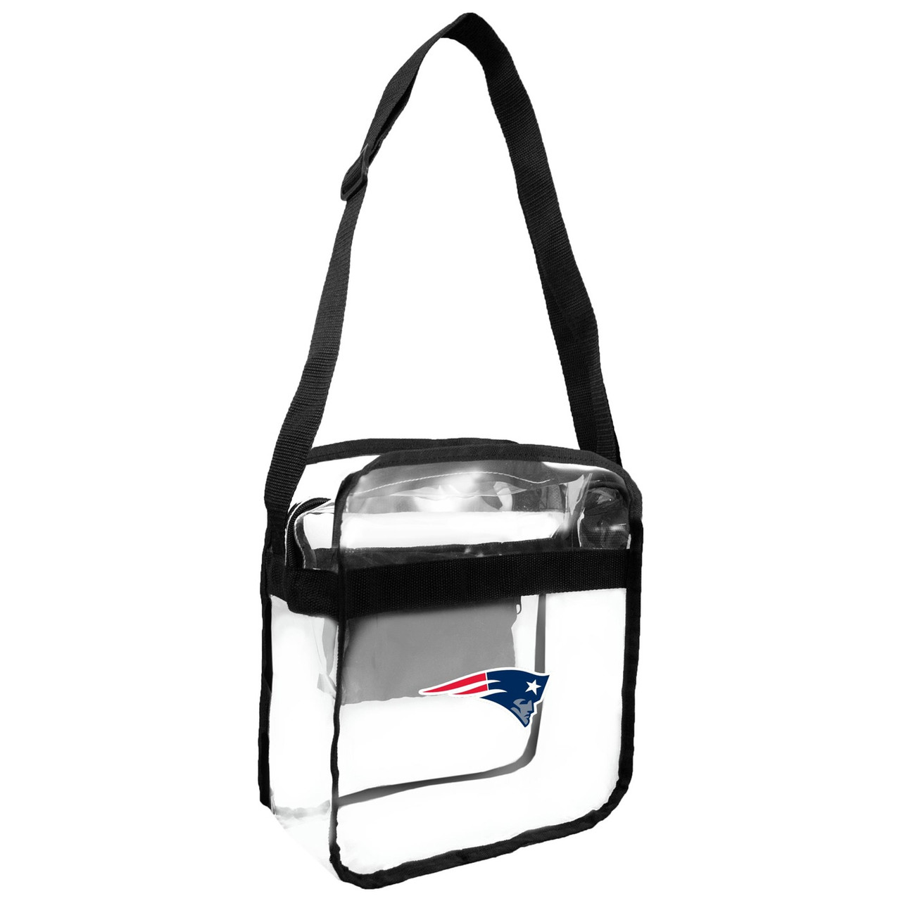 New England Patriots Clear Crossbody Carry-All Bag - Sports Unlimited