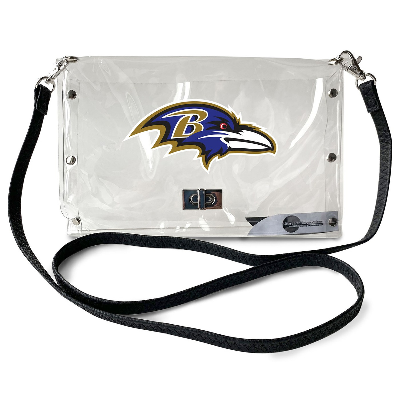 Baltimore Ravens Clear Envelope Purse Sports Unlimited