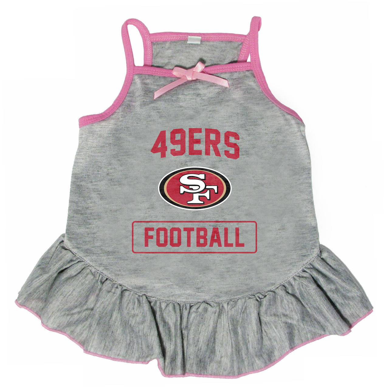 Women's G-III 4Her by Carl Banks Scarlet San Francisco 49ers Training  V-Neck Maxi Dress