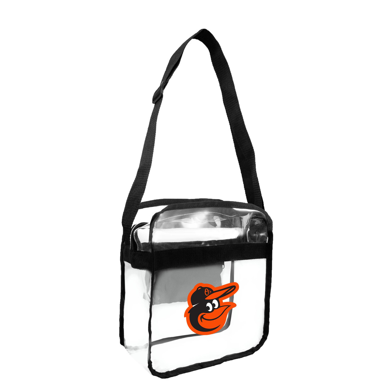 Officially Licensed MLB Fold Over Crossbody Purse - Baltimore