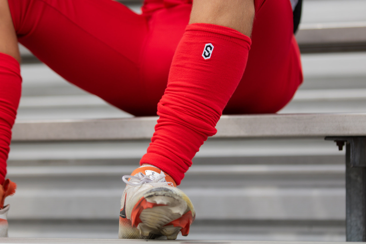Scrunch Leg Sleeves  Football sleeves, Football equipment, Leg sleeves