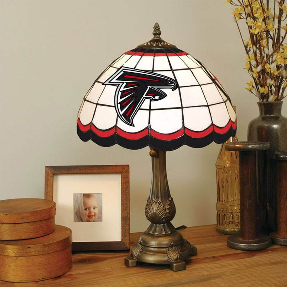 falcons football helmet lamp NCAA Hover | Floating College Display A perfect gift for your favorite sports fan Atlanta Falcons NFL Stained Glass