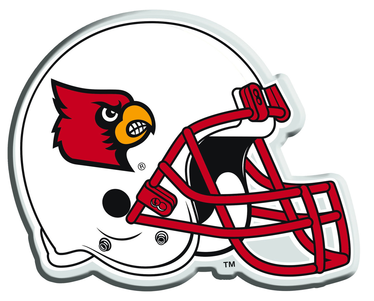 Louisville Cardinals LED Helmet Lamp - Sports Unlimited