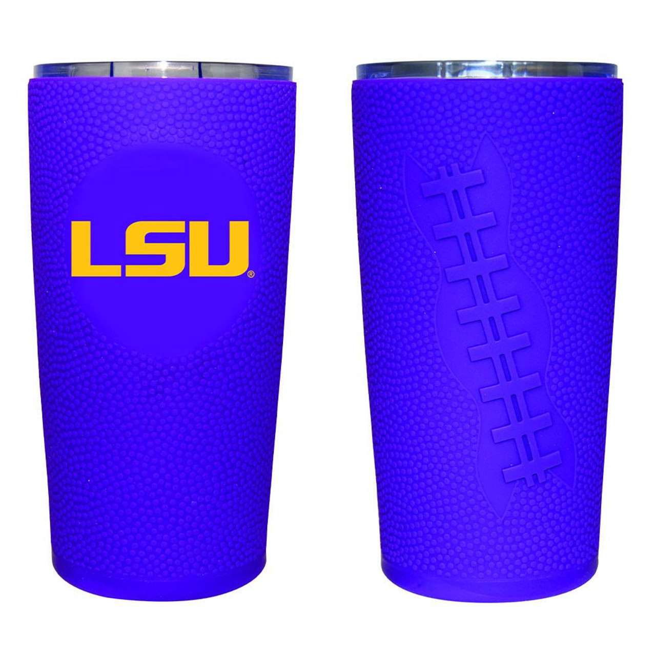 LSU Tigers Water Bottle Flavor Infuser Clear 20 oz