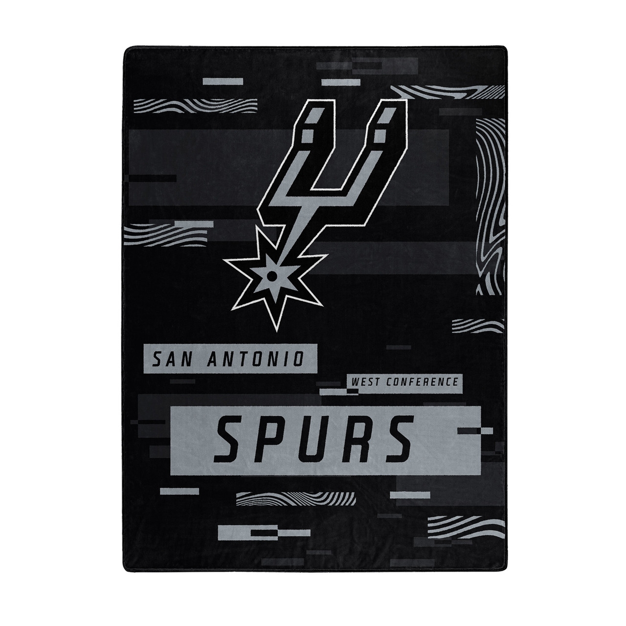 San Antonio Spurs Digitize Throw Blanket - Sports Unlimited