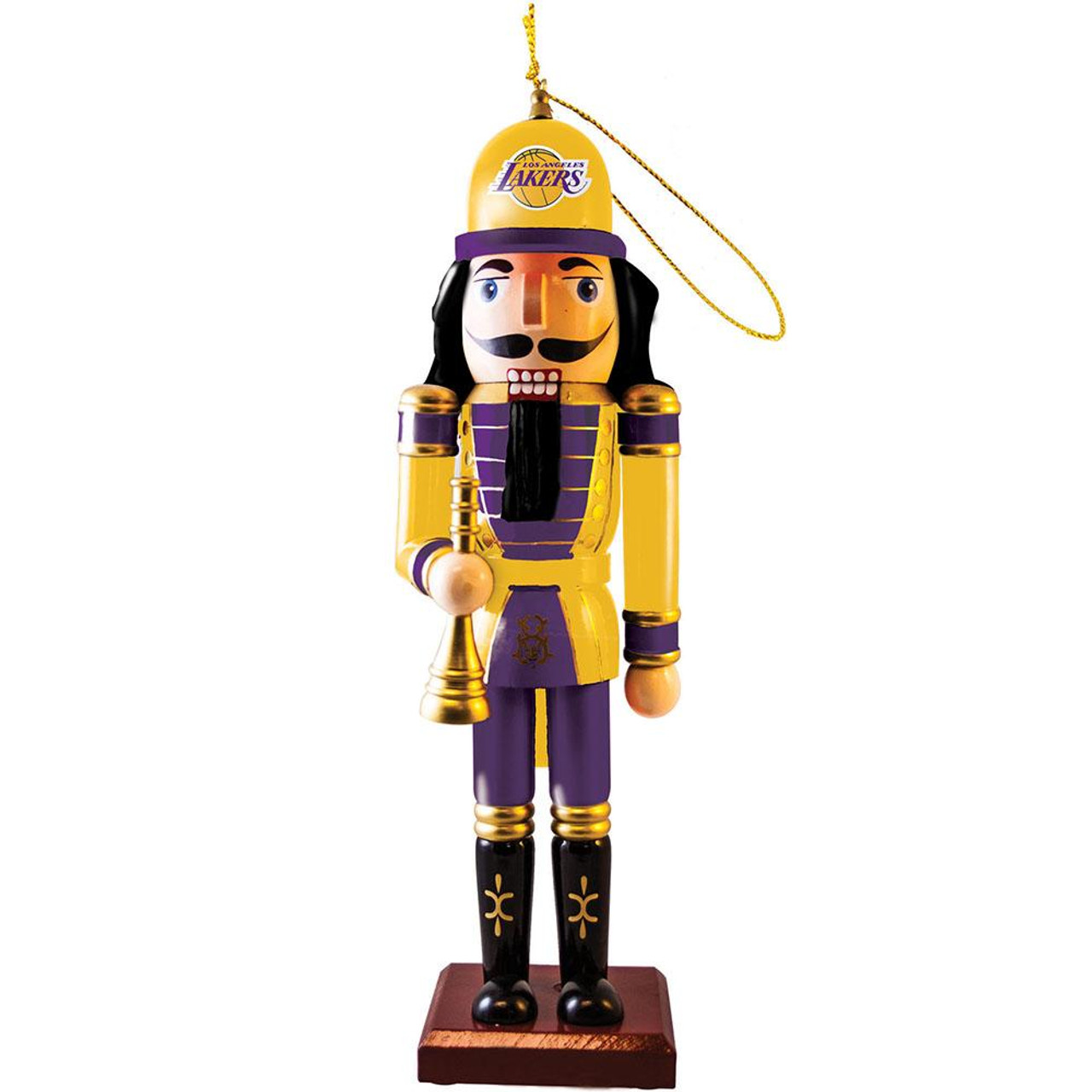 Los Angeles Lakers Nutcracker Ornament Sports Unlimited