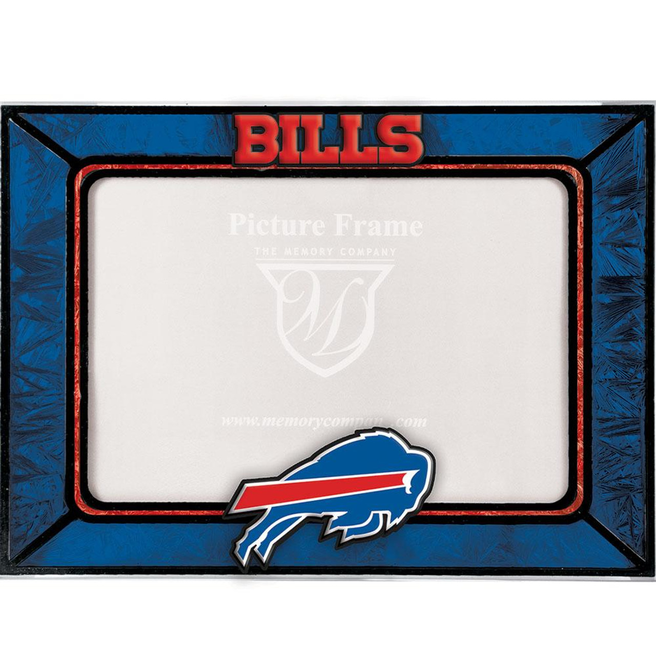 Buffalo Bills NFL Art Glass Picture Frame - Sports Unlimited