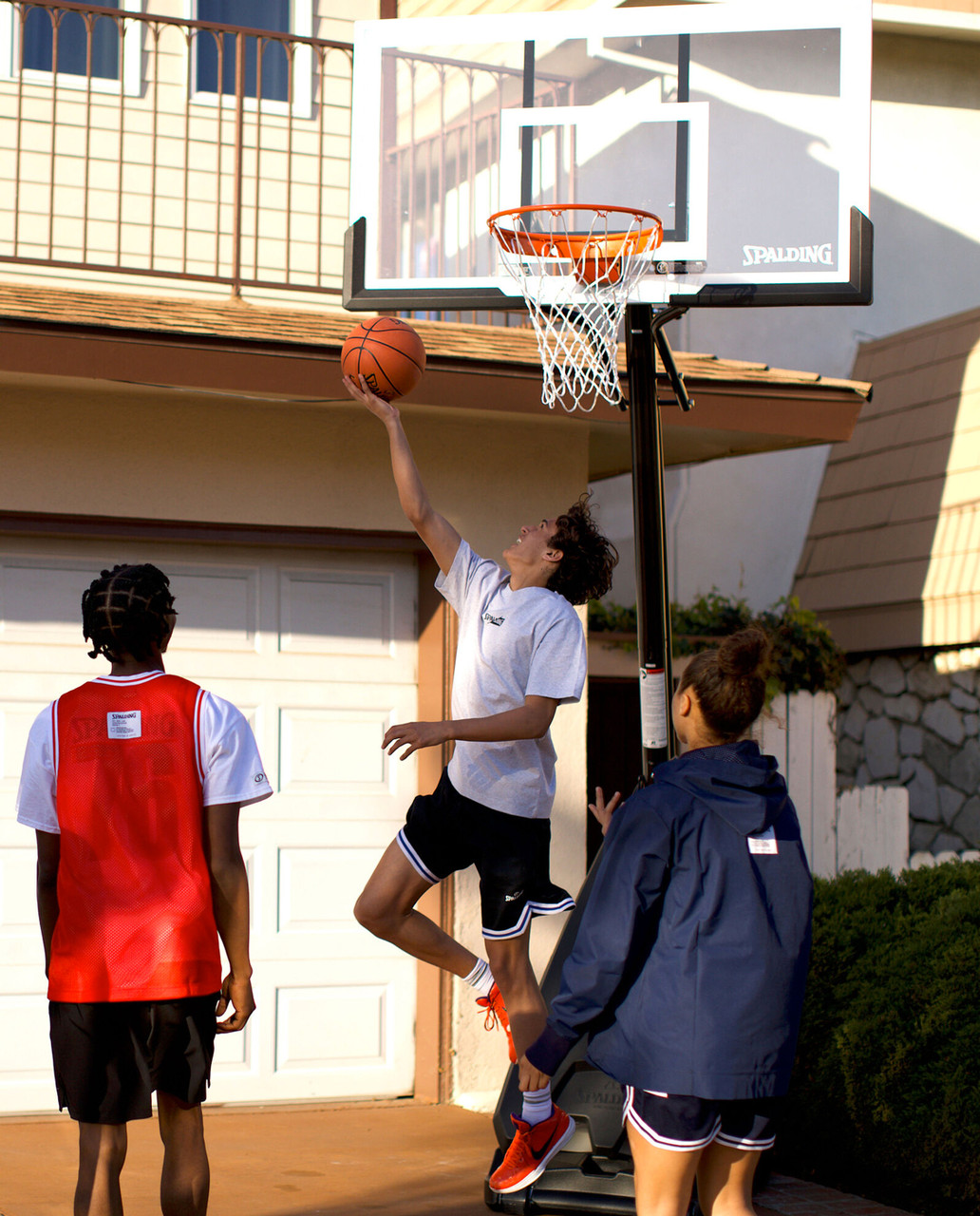 Ultimate Hybrid 54 Portable Basketball Hoop