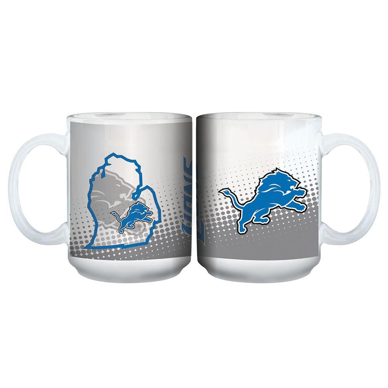 Detroit Lions 15 oz. State of Mind Mug - Sports Unlimited