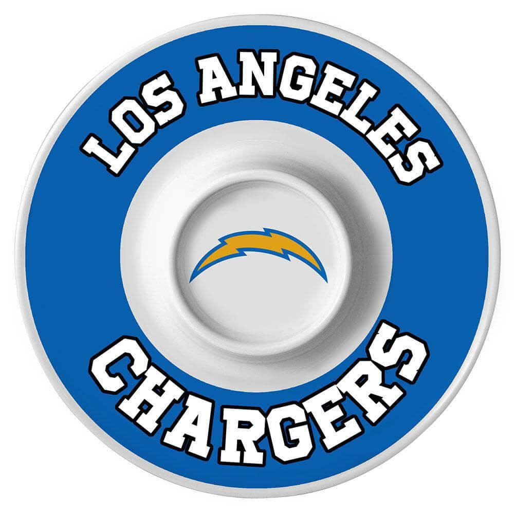 Los Angeles Chargers Melamine Serving Dip Tray Sports Unlimited