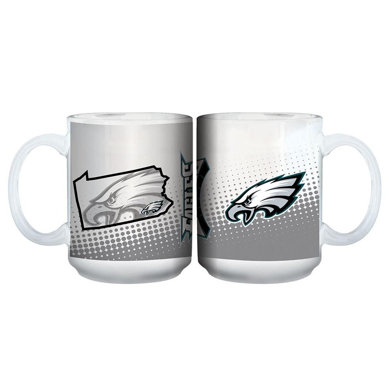 Philadelphia Eagles 15 oz. State of Mind Mug - Sports Unlimited