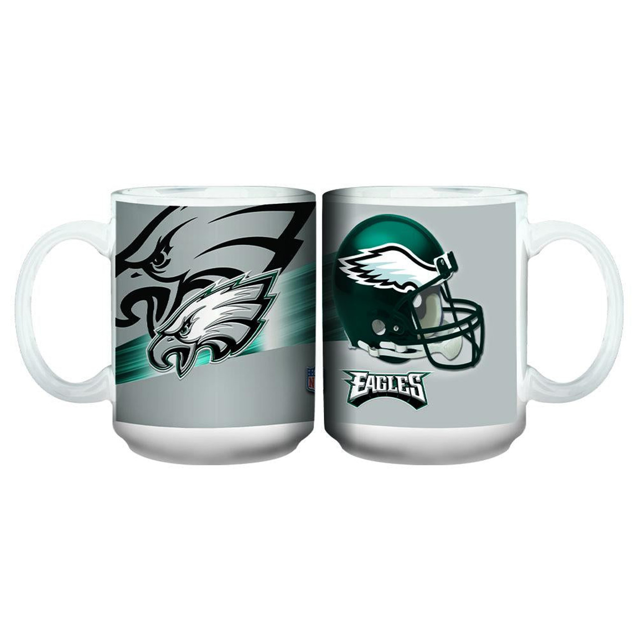 Logo Brands Philadelphia Eagles 20-fl oz Stainless Steel White Cup Set of:  1 in the Drinkware department at