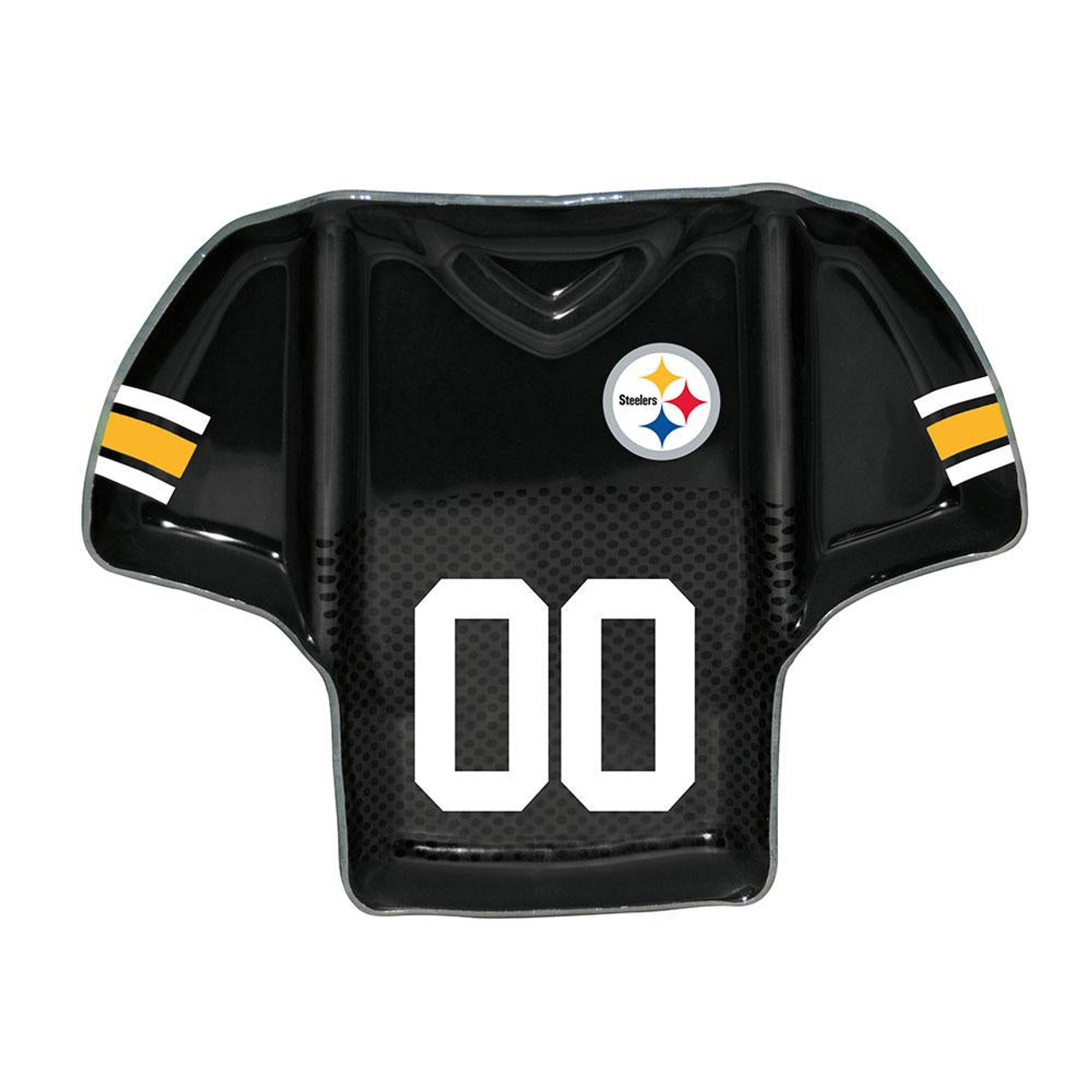 Pittsburgh Steelers Jersey Chip and Dip Dish - Sports Unlimited