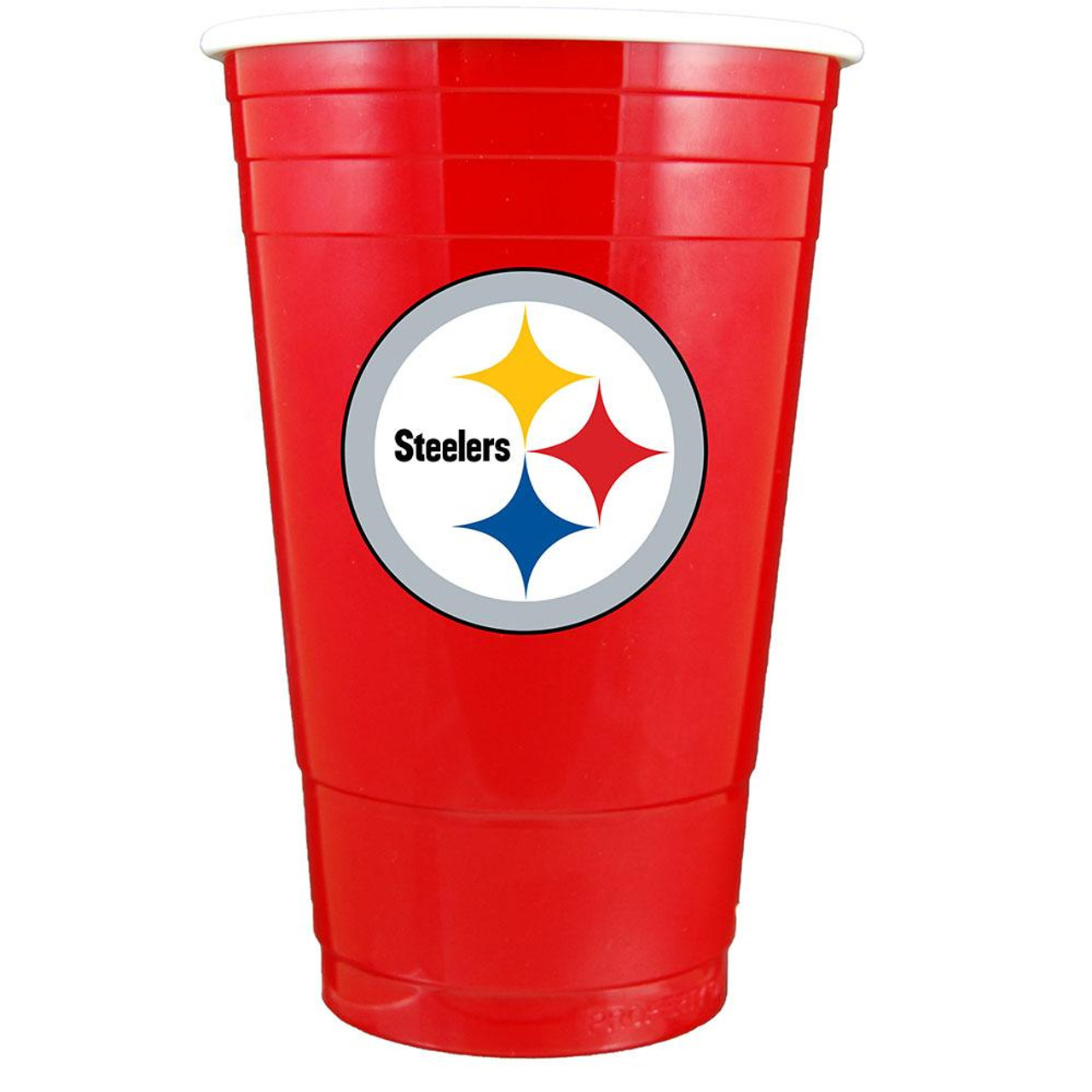 Pittsburgh Steelers Red Plastic Cup - Sports Unlimited