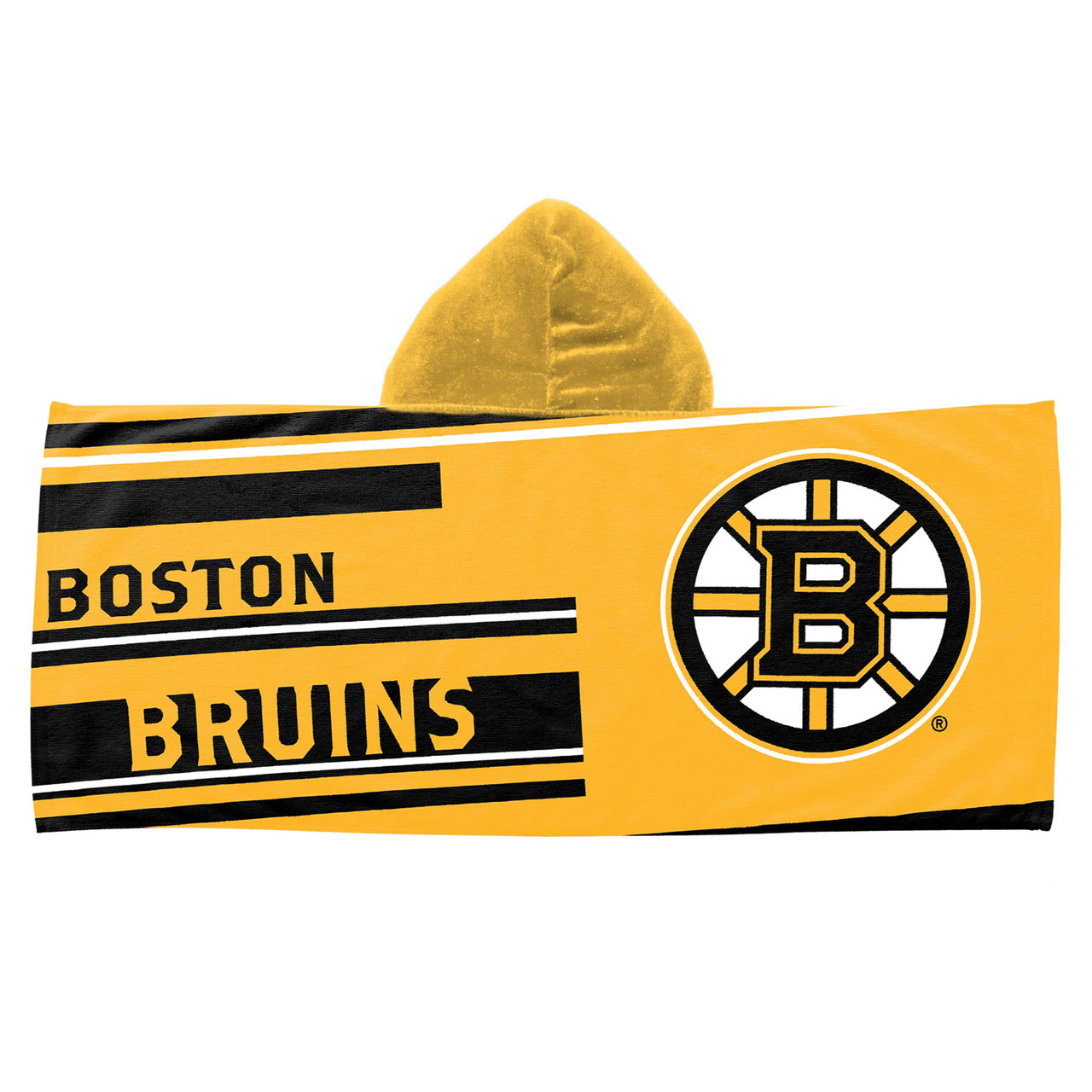 Boston Bruins Hooded Youth Beach Towel