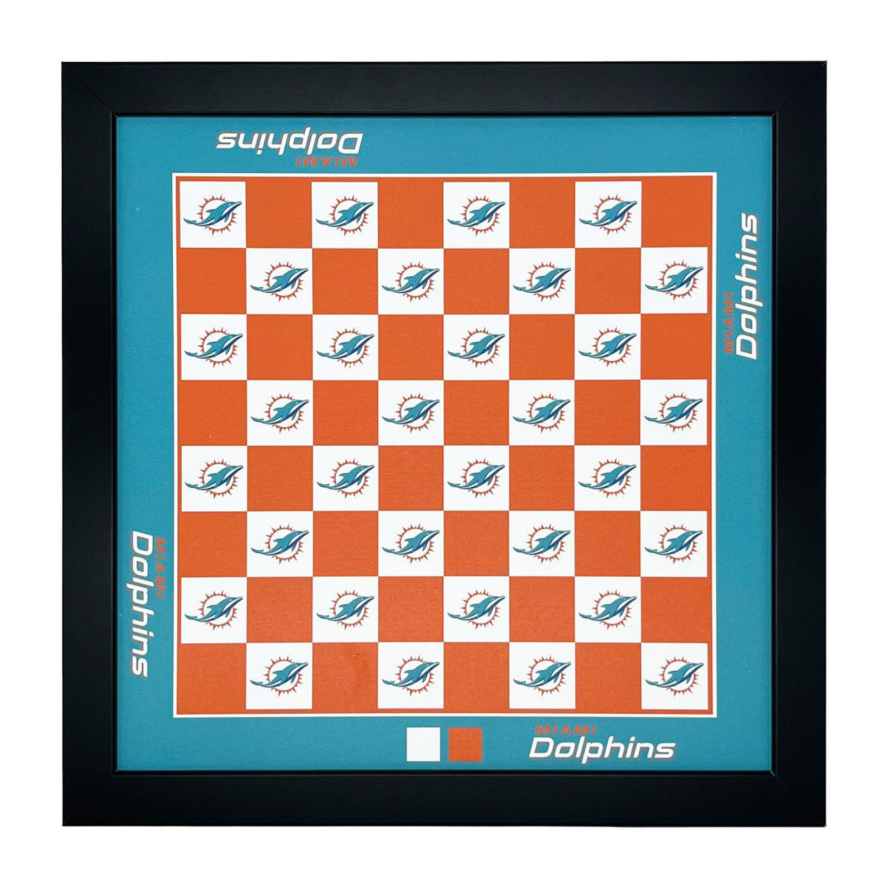 Miami Dolphins Magnetic Chess Set - Sports Unlimited