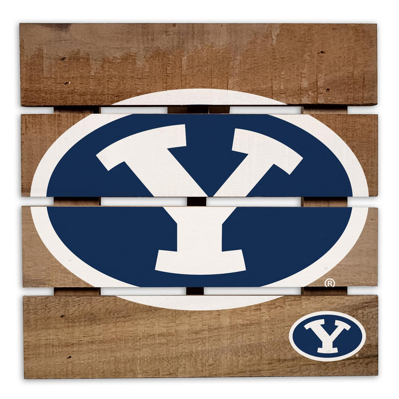 BYU Cougars Wooden Hotplate - Sports Unlimited