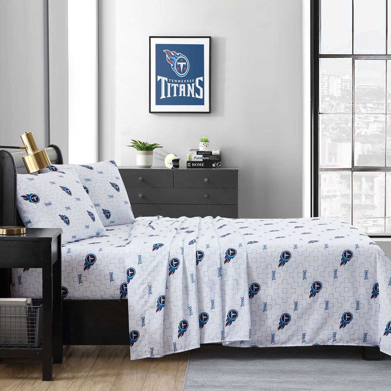 Tennessee Titans Full Scatter Sheet Set - Sports Unlimited