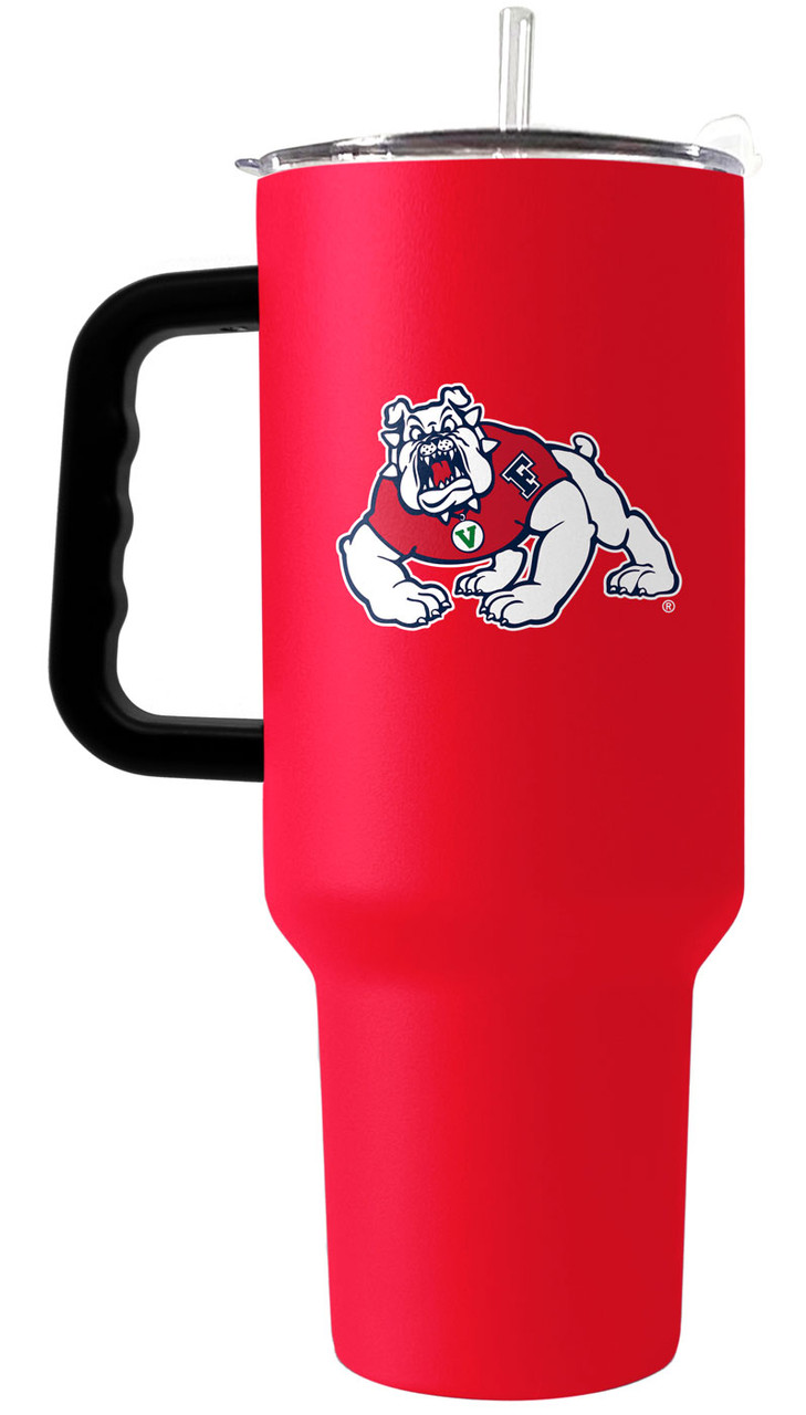 Georgia Bulldogs 40oz. Travel Tumbler with Handle