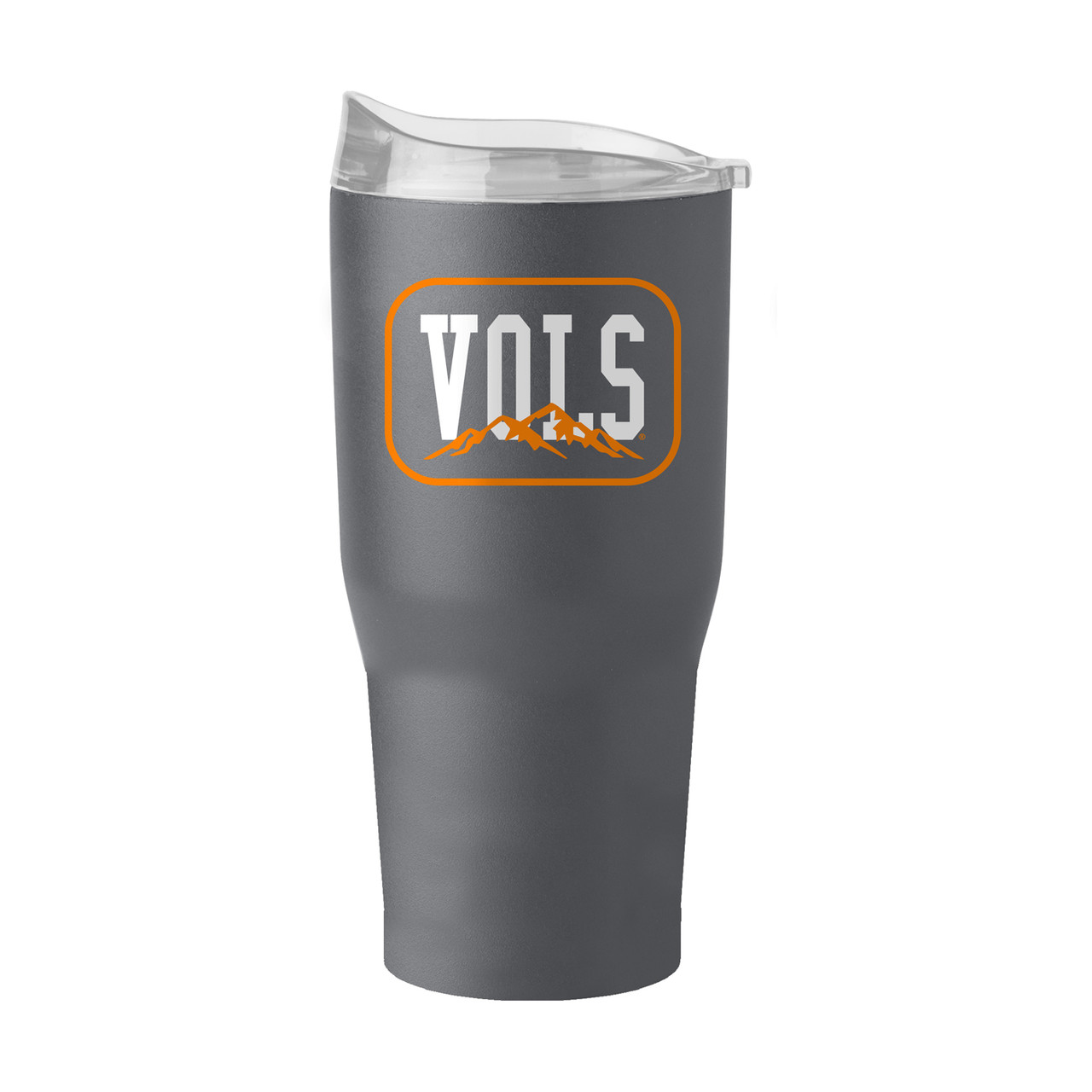 Ohio State Athletic Logo - Gray 30oz Beverage Tumbler with Lid