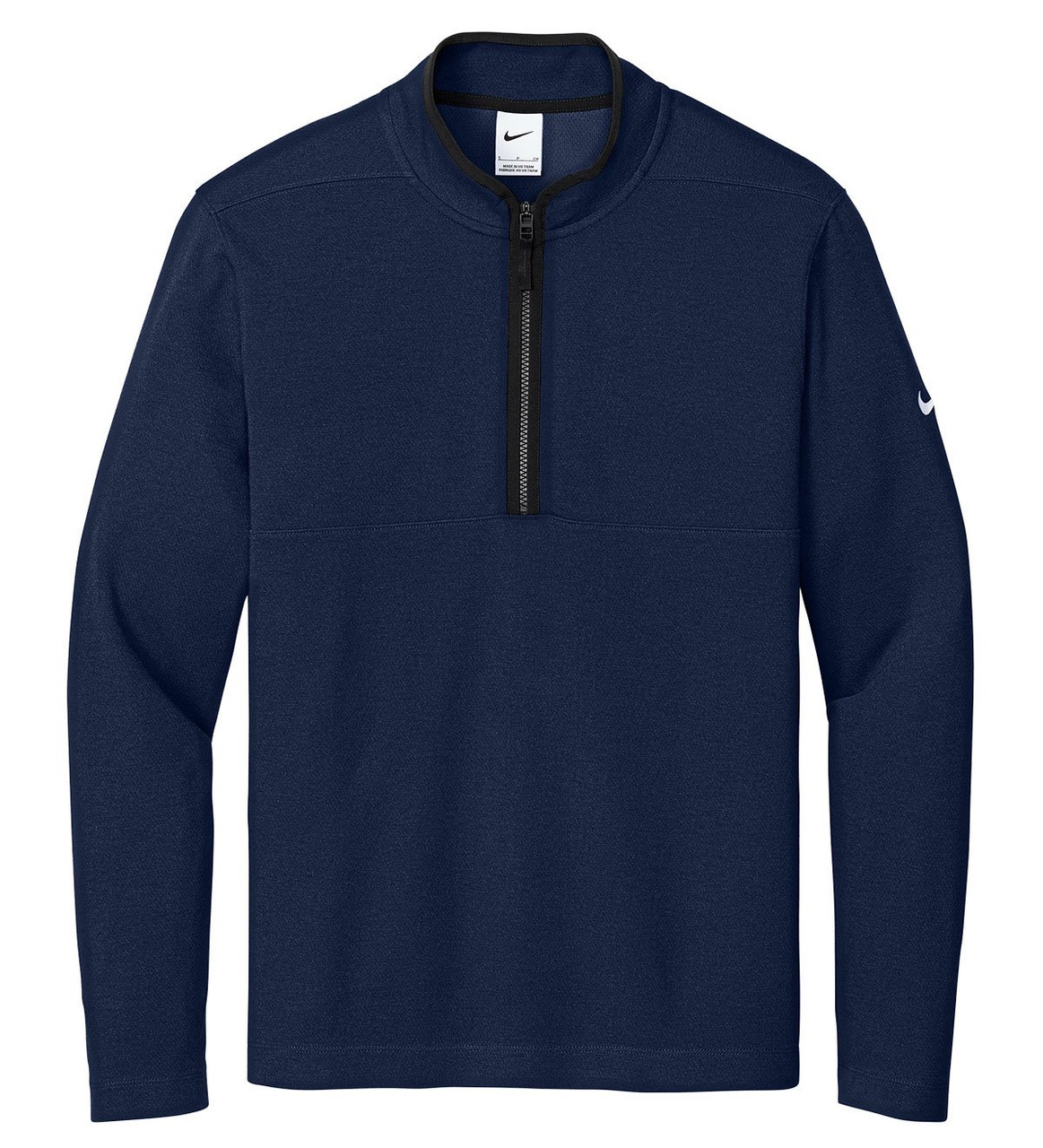 Nike Textured Men's Custom 1/2-Zip Cover-Up - Sports Unlimited