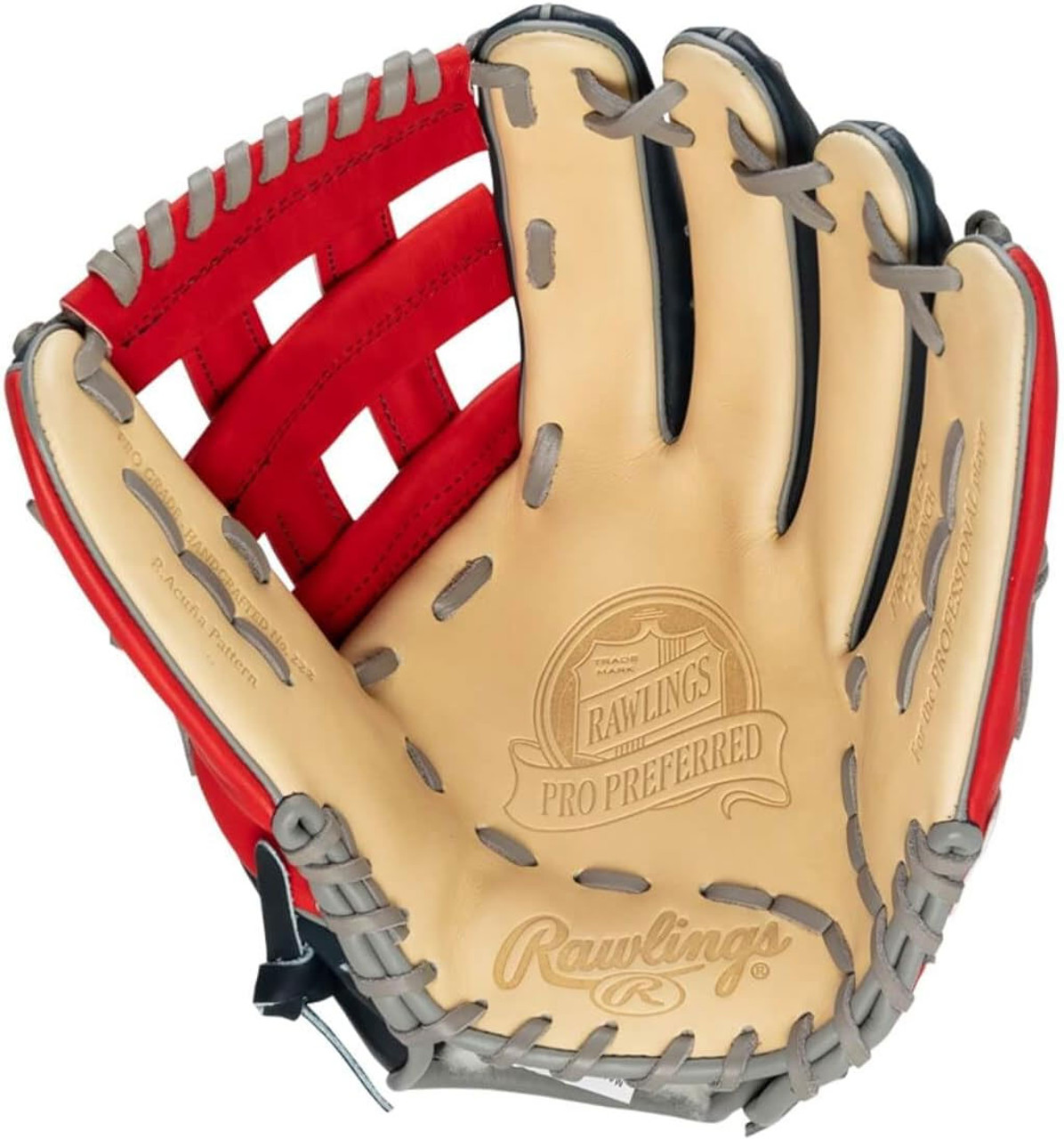 Rawlings Pro Preferred Series 12.75 Ronald Acuna Jr. Baseball Glove -  Right Hand Throw - Sports Unlimited