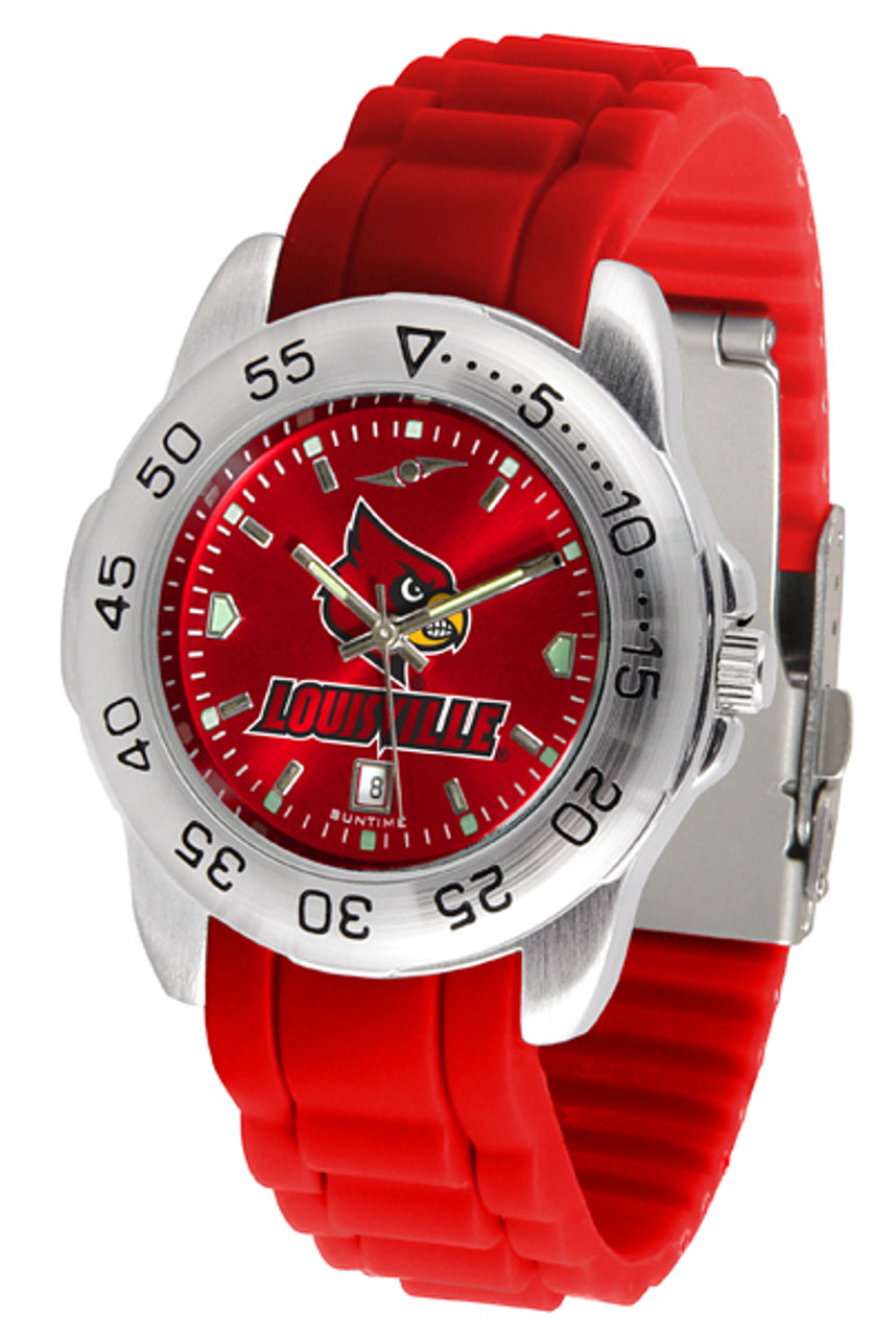 Louisville Cardinals Pro Gold Tone Gents Watch - Sports Unlimited