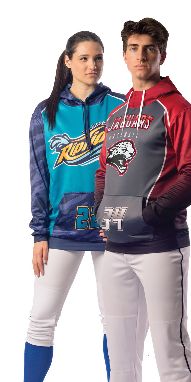 Combo Customized Team Crew Pullover Sublimation Hoodies