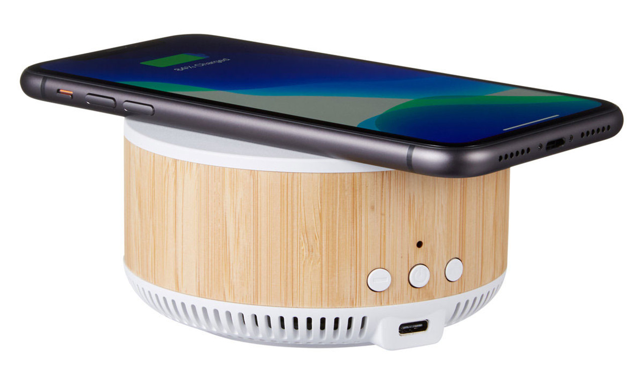 Prime Line Portia Custom Wireless Charger and Speaker
