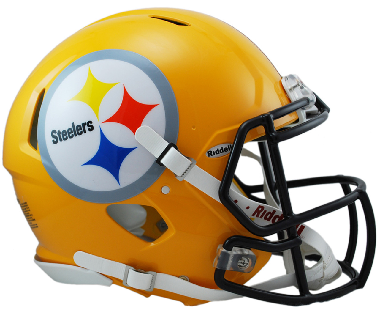 Pittsburgh Steelers Riddell Speed Full Size Authentic Gold Football Helmet  - Sports Unlimited