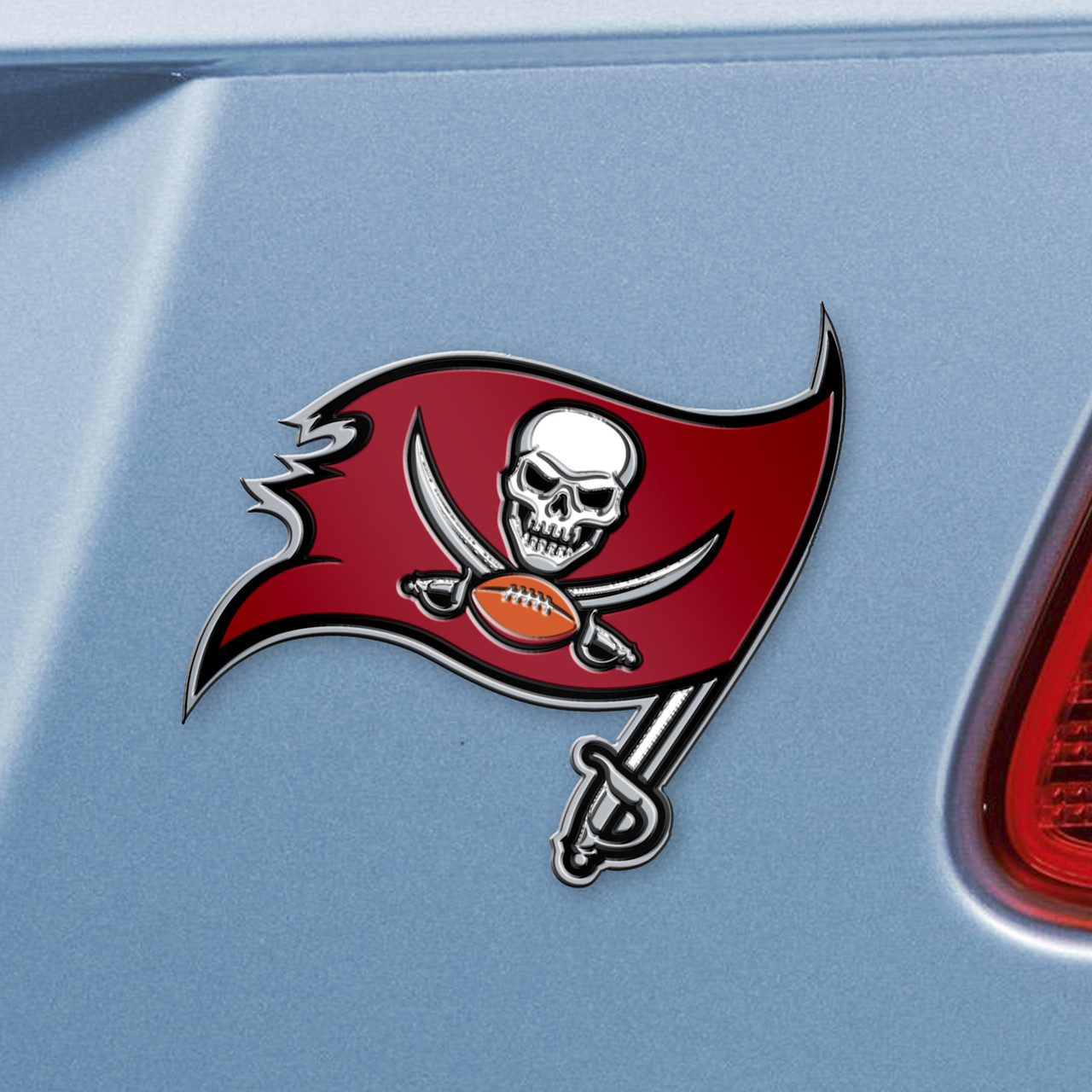 Tampa Bay Rays Color Emblem 3 Car Team Decal