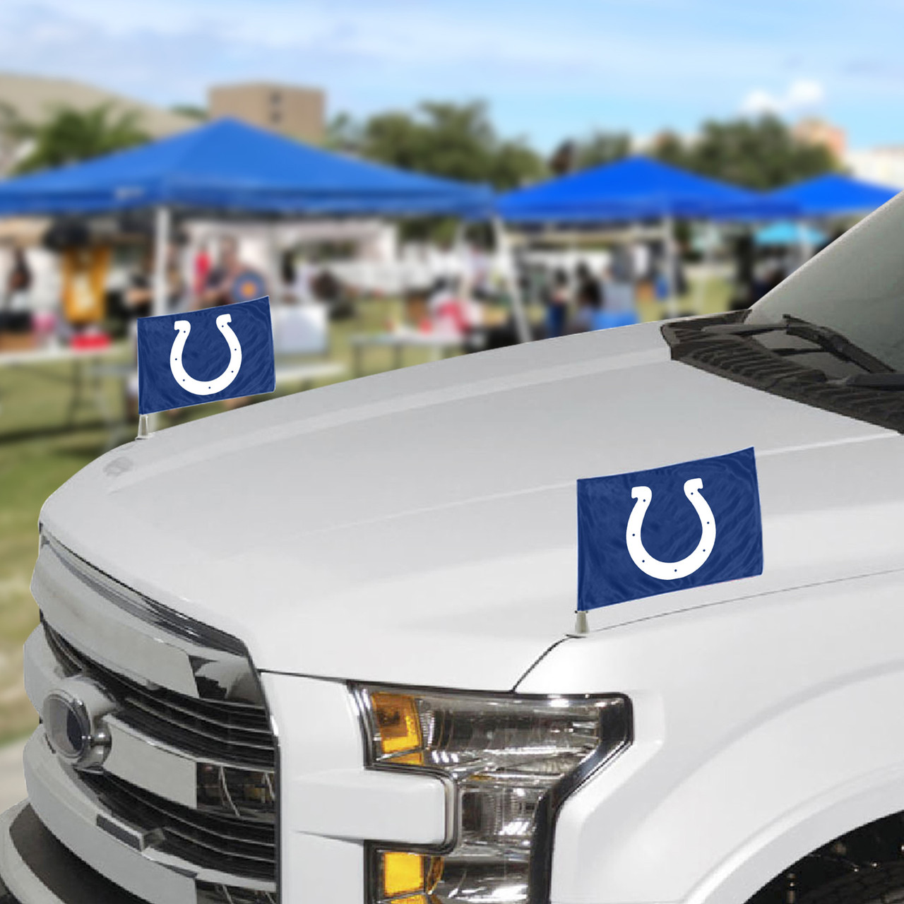 Indianapolis Colts Ambassador Car Flags - Sports Unlimited