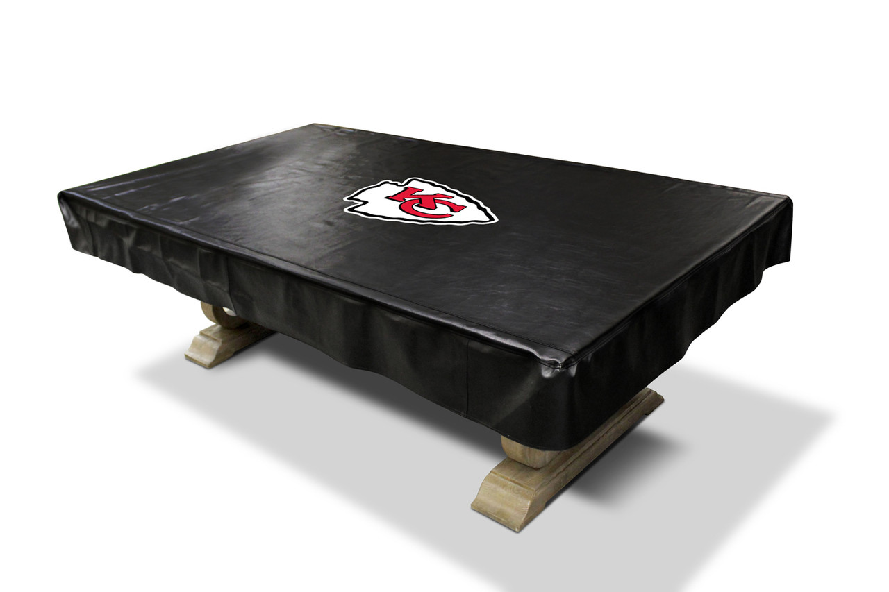 Kansas City Chiefs Pool Table Cover - Sports Unlimited