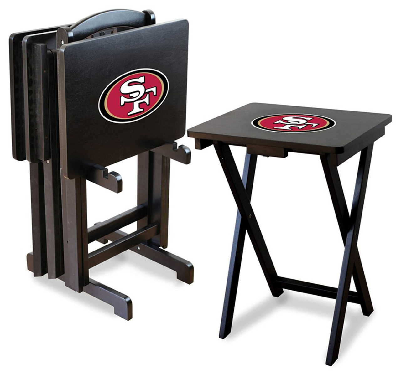 49ers Rolling Tray Set 5pcs