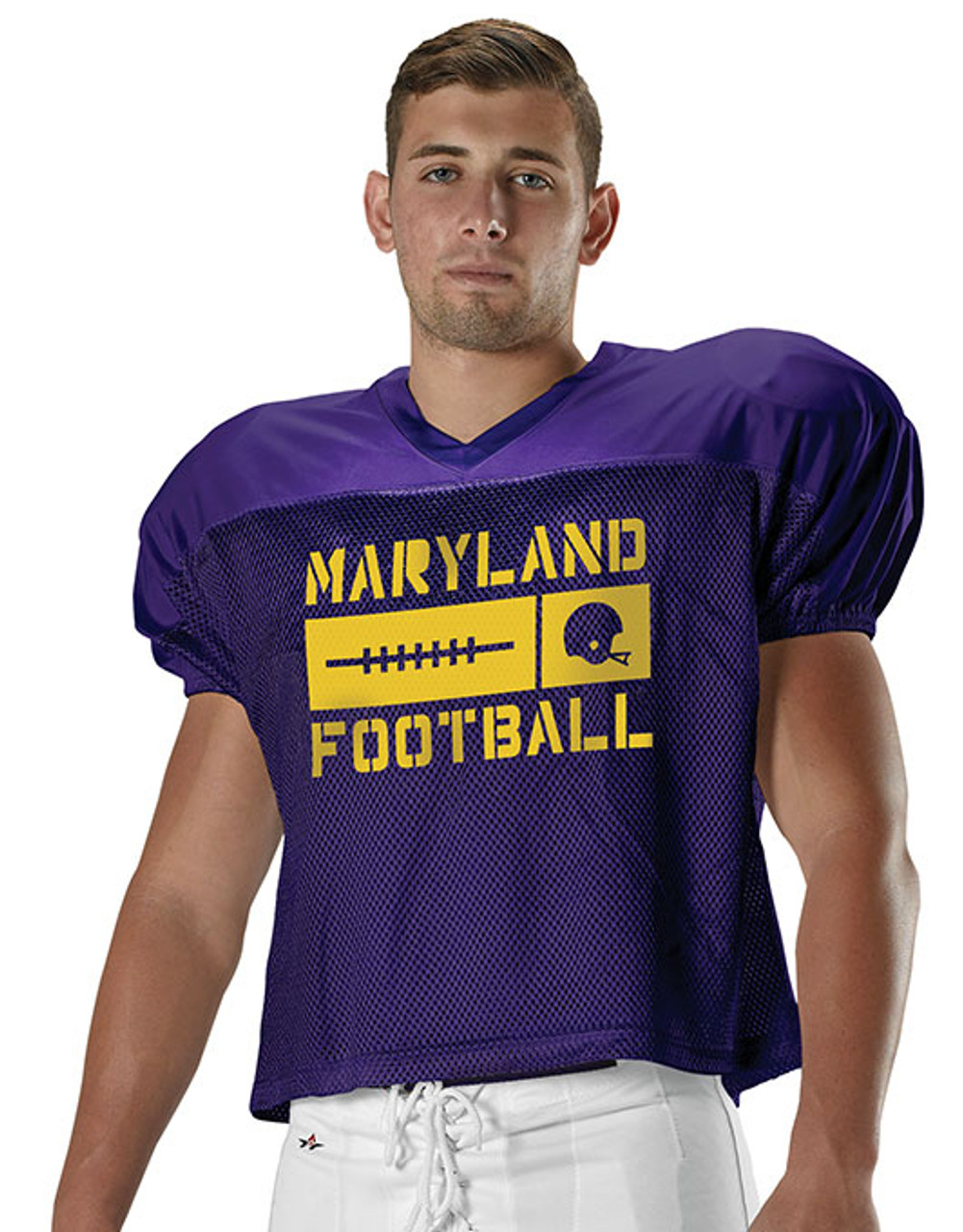 Alleson Youth/Adult Extreme Porthole Mesh Custom Football Practice Jersey -  Sports Unlimited