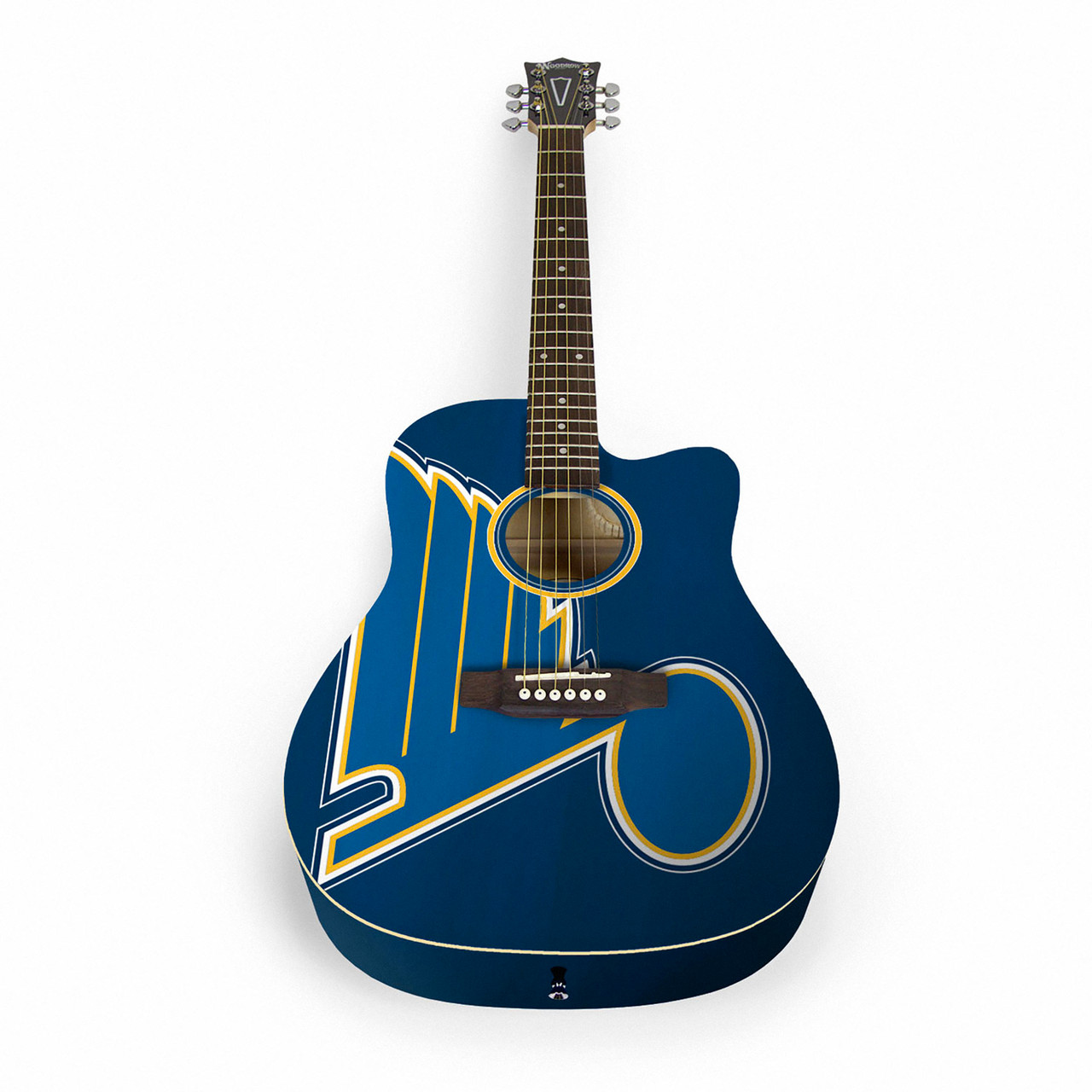 Woodrow St. Louis Blues Guitar Strap