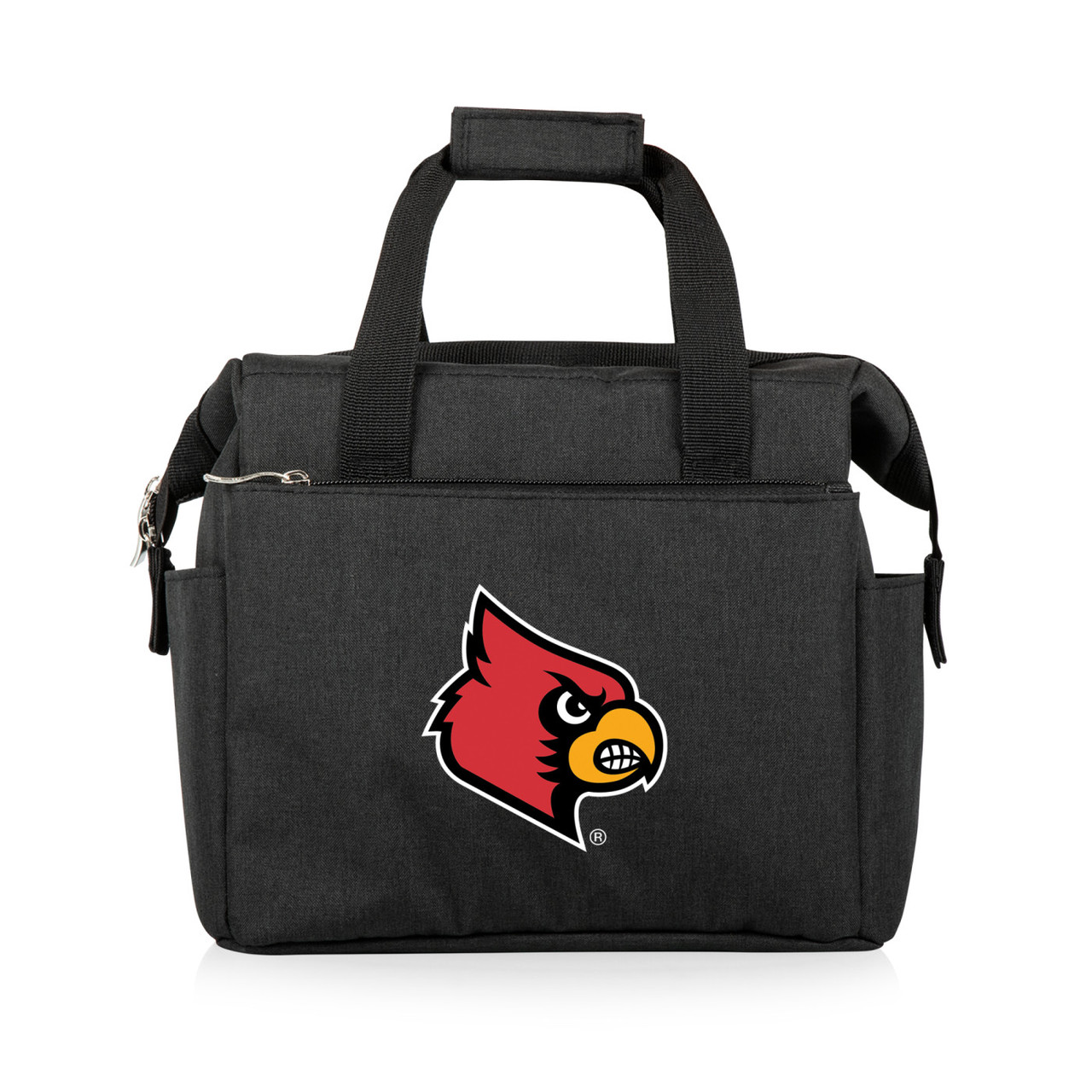 Louisville Cardinals Black On The Go Lunch Cooler - Sports Unlimited