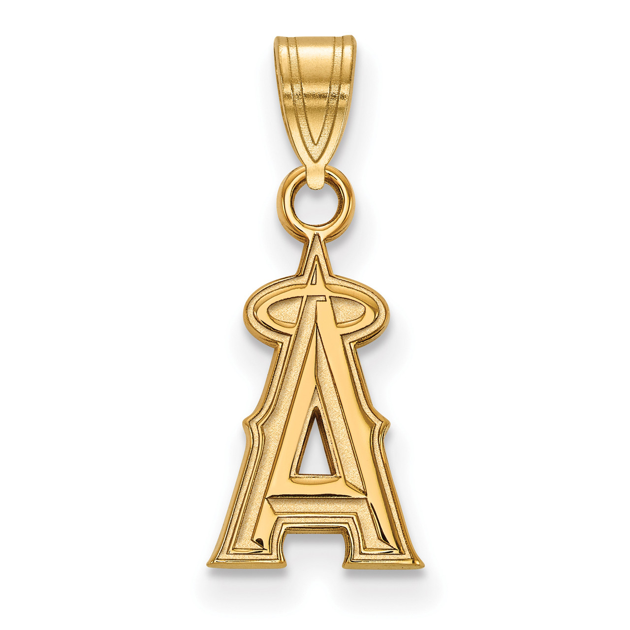 LogoArt Los Angeles Dodgers 10k Gold Logo Extra Small Pendant