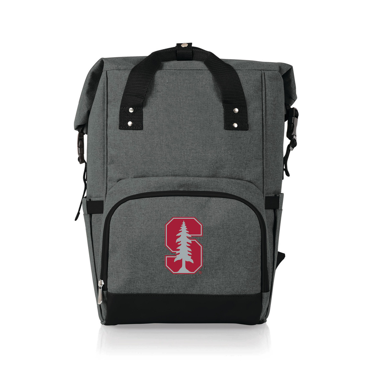 Louisville Cardinals Campus Laptop Backpack- Gray