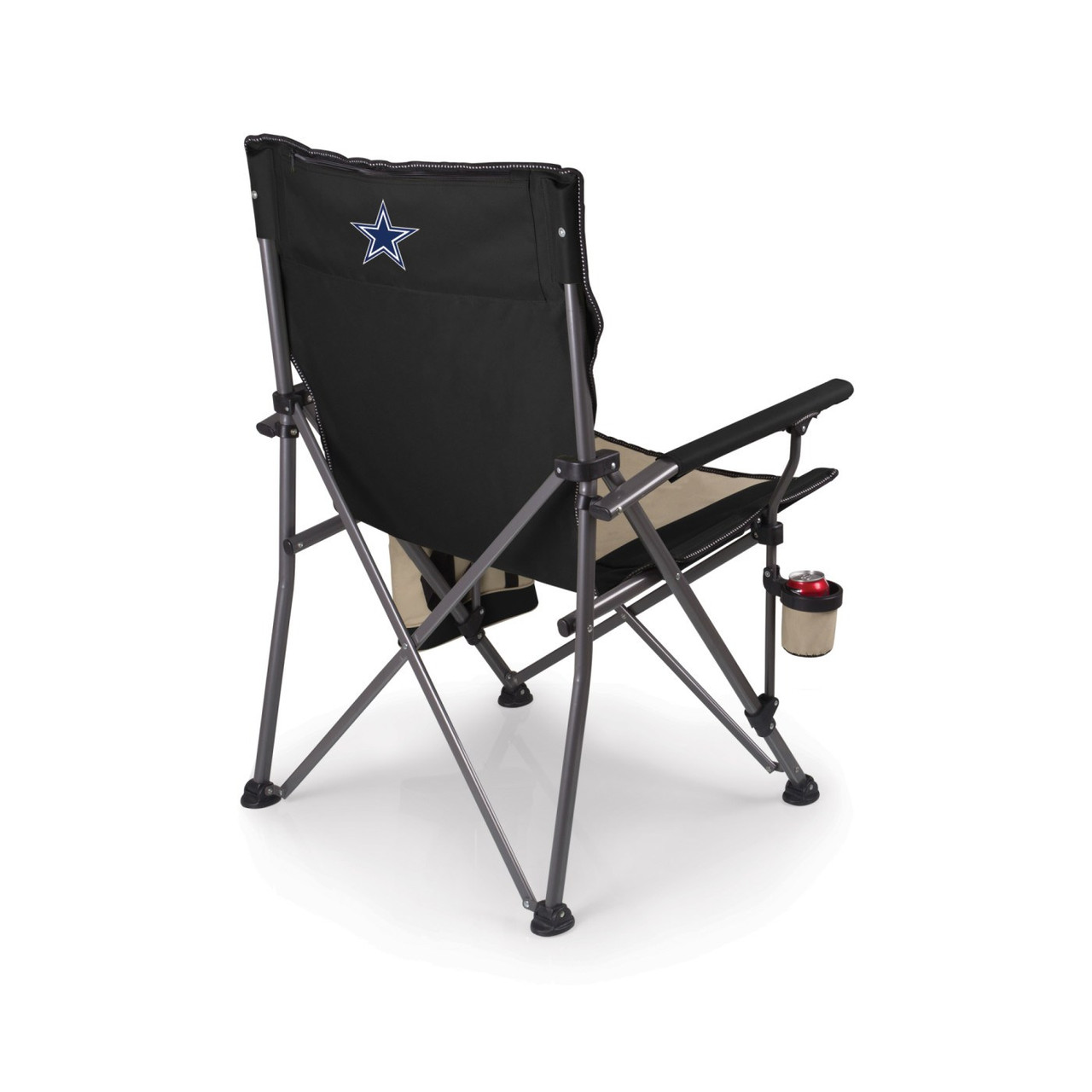 Dallas Cowboys Big Bear XL Camp Chair with Cooler Sports Unlimited