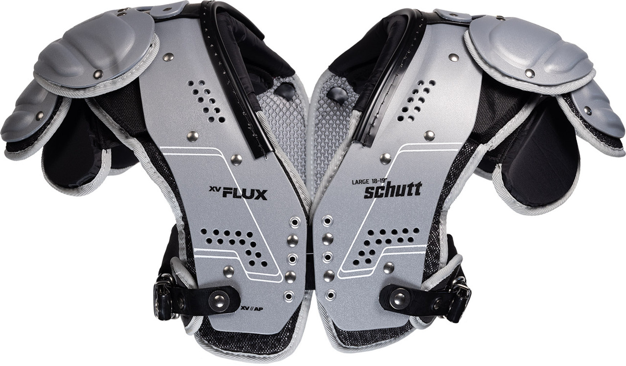 Schutt XV Flux Adult Football Shoulder Pads - All-Purpose - Sports