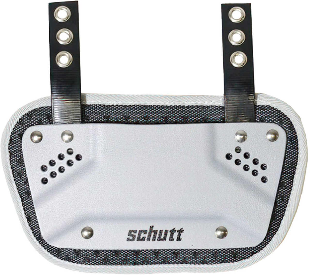 Schutt Sports Varsity Rückenplatte – Schwarz/Neon Orange – Auffälliger Schutz Für Football & Kontaktsport