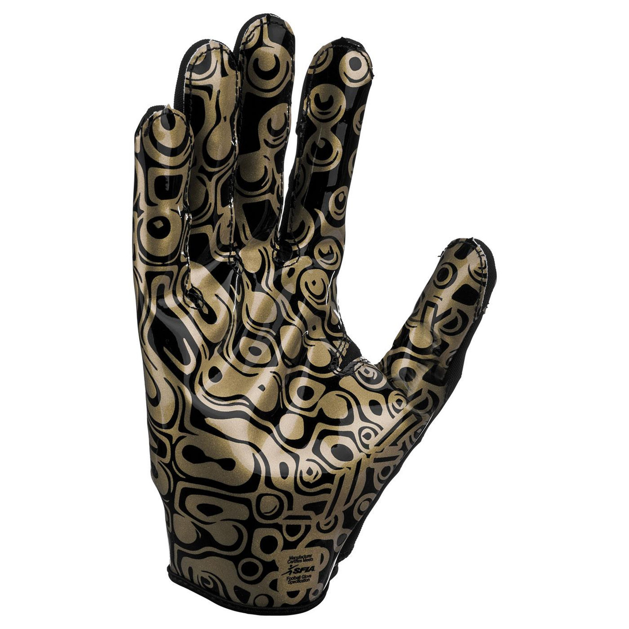 Nike Vapor Jet 8.0 Metallic Adult Football Gloves - Sports Unlimited