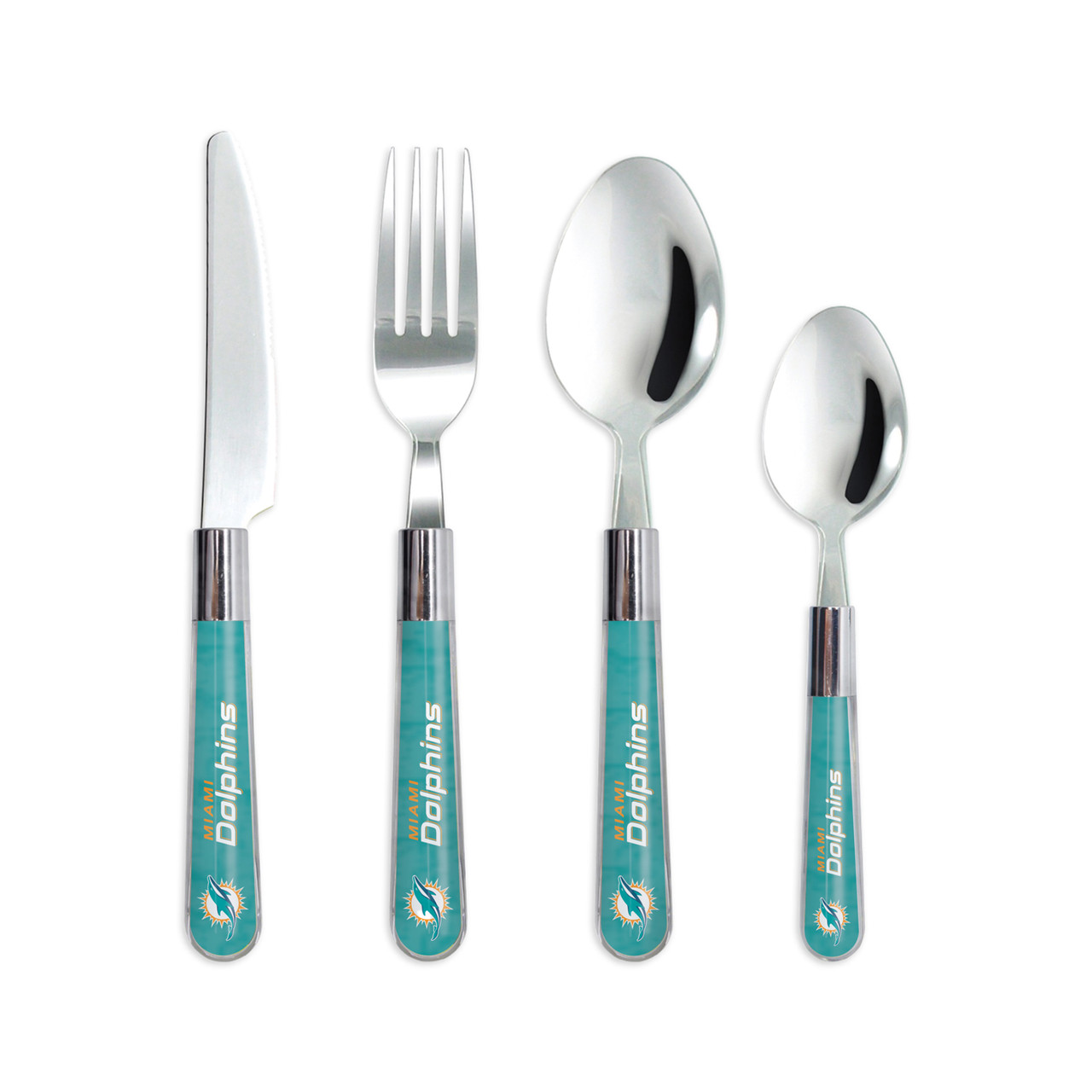 NFL 5-Piece Kitchen Knife Set - Miami Dolphins