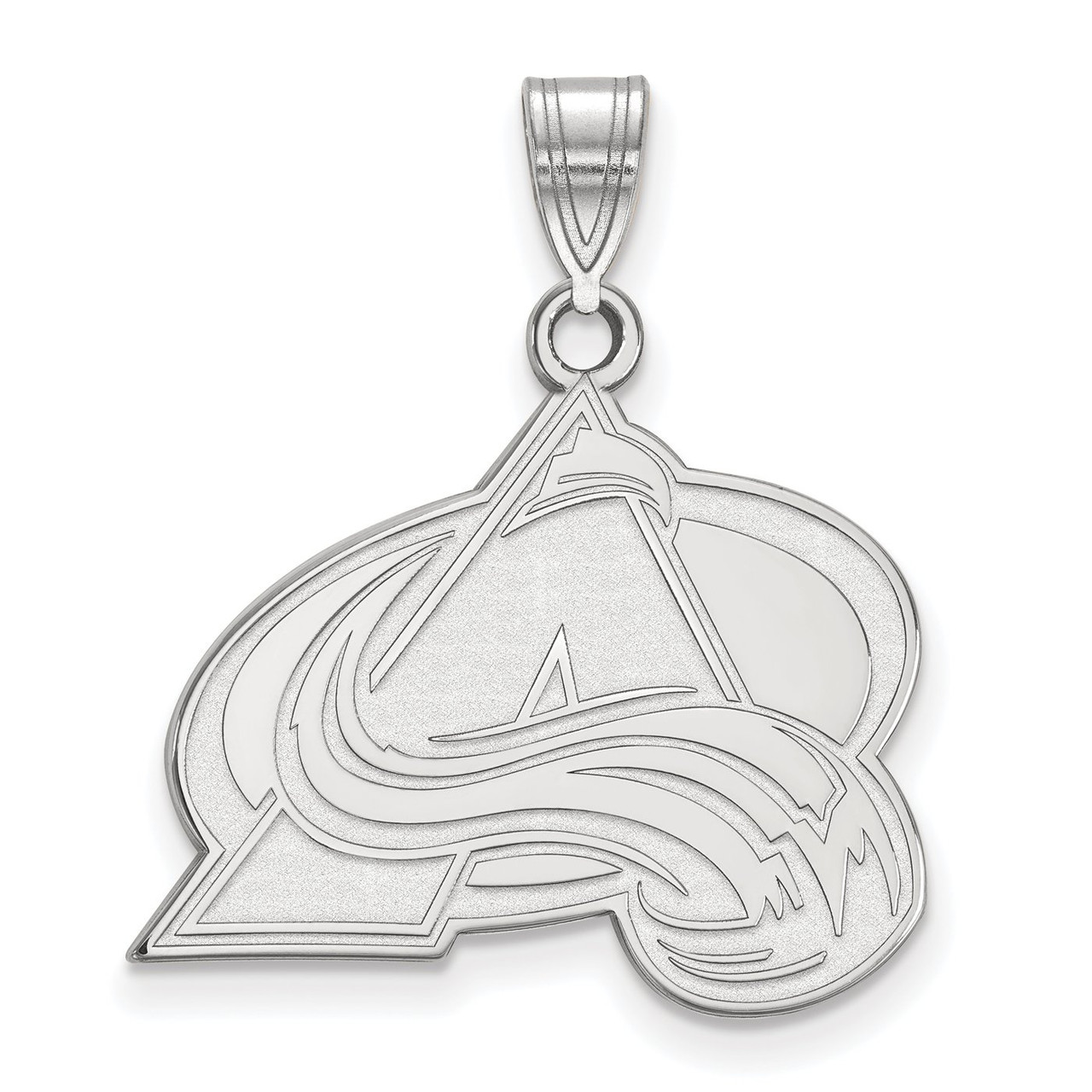 Colorado Avalanche Sterling Silver Large Pendant - Sports Unlimited