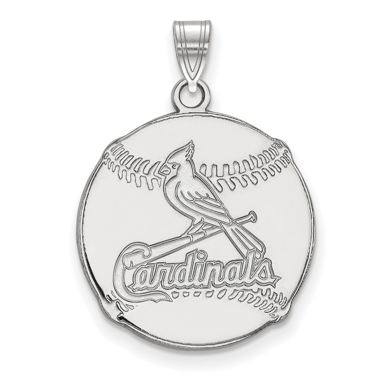 St. Louis Cardinals Pendant in Sterling Silver