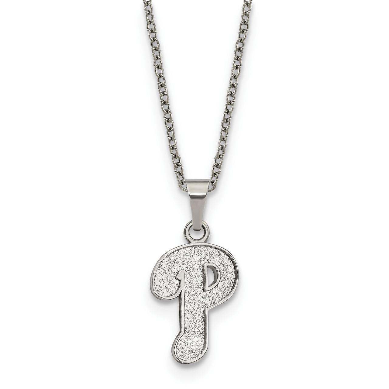 Philadelphia Phillies Necklace Chain Rhinestone Hoop CO - Sports Fan Shop