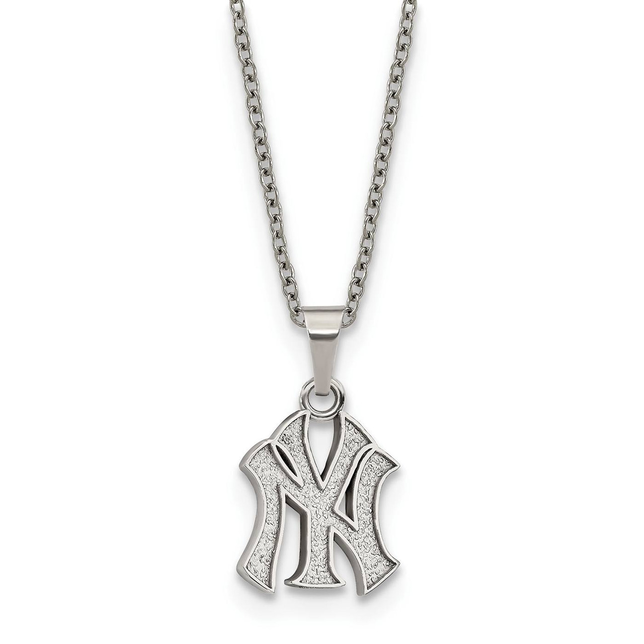 【新品】NY Yankees Pendant Necklace New York Yankees Official MLB Logo Pendant in Yellow Gold