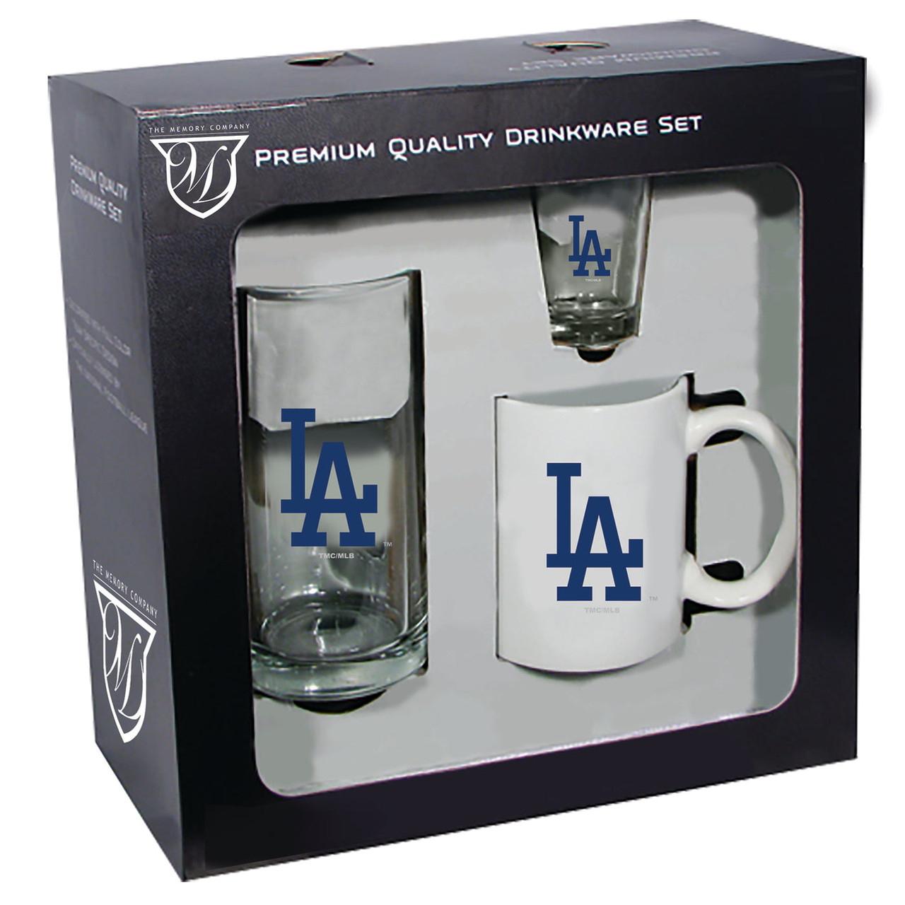 Los Angeles Dodgers 3 Piece Drinkware Gift Set - Sports Unlimited